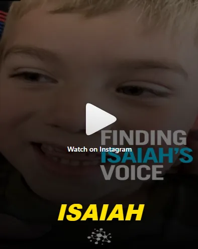 Video: Isaiah's story
